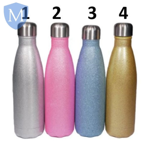 Plain Thermal Bottle 500ml (Glitter Series) Mansuri
