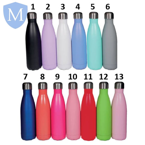 Plain Thermal Bottle 500ml (Matt Series) Mansuri