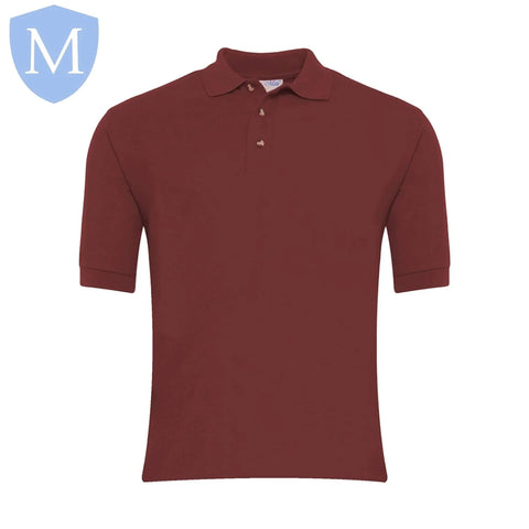 Plain Unisex Polos - Burgandy Size 18,Size 20,Size 22,Size 24,Size 26,Size 28,Size 30,Size 32,Size 34,Size 36,Size 38,Size 40,Size 42,Size 44,Size 46