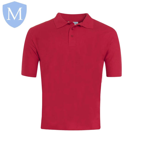 Plain Unisex Polos - Red Size 18,Size 20,Size 22,Size 24,Size 26,Size 28,Size 30,Size 32,Size 34,Size 36,Size 38,Size 40,Size 42,Size 44,Size 46