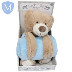 Plush Toy & Blanket Set - Teddy Bear (M14179) (Baby Blanket) (Baby Teddy) Mansuri