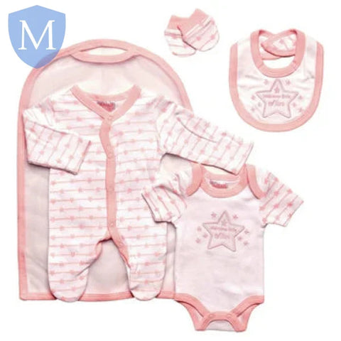 Premature Baby Boys/Girls 4 Pcs Set - Welcome Little Star (JTC9735) (Prem) Mansuri