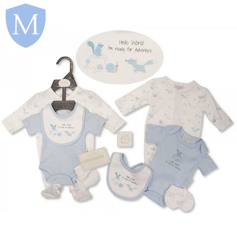 Premature Baby Boys/Girls 4-Piece Set - Hello World (PB20381) (Prem) Mansuri