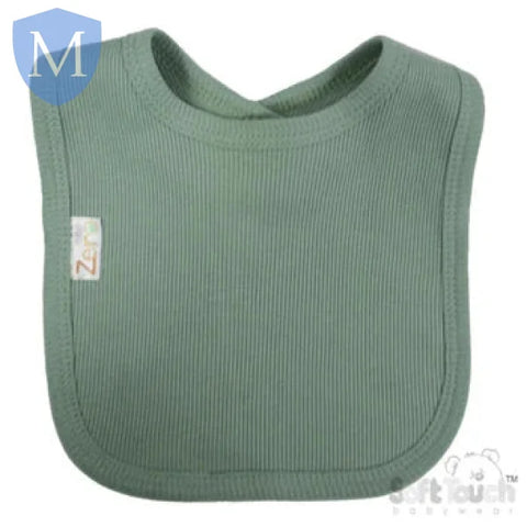 Ribbed Velcro Bib (P4500) (Baby Bibs) Mansuri