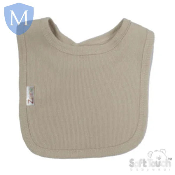 Ribbed Velcro Bib (P4500) (Baby Bibs) Mansuri