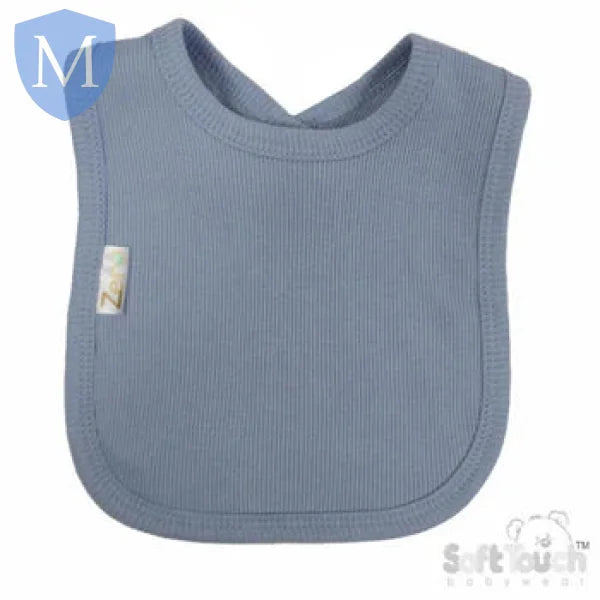 Ribbed Velcro Bib (P4500) (Baby Bibs) Mansuri