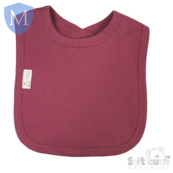 Ribbed Velcro Bib (P4500) (Baby Bibs) Mansuri