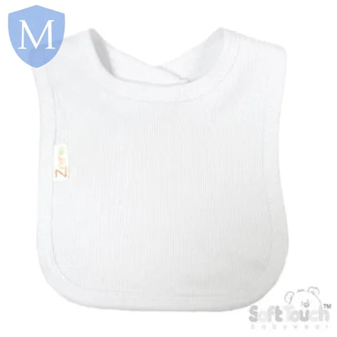 Ribbed Velcro Bib (P4500) (Baby Bibs) Mansuri