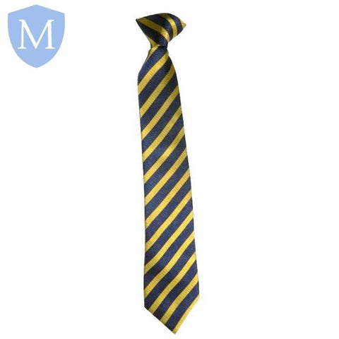 Saltley Clip On Tie Gold (Shakespeare House) (Previously Blue) (16" Clip-On Tie) Mansuri