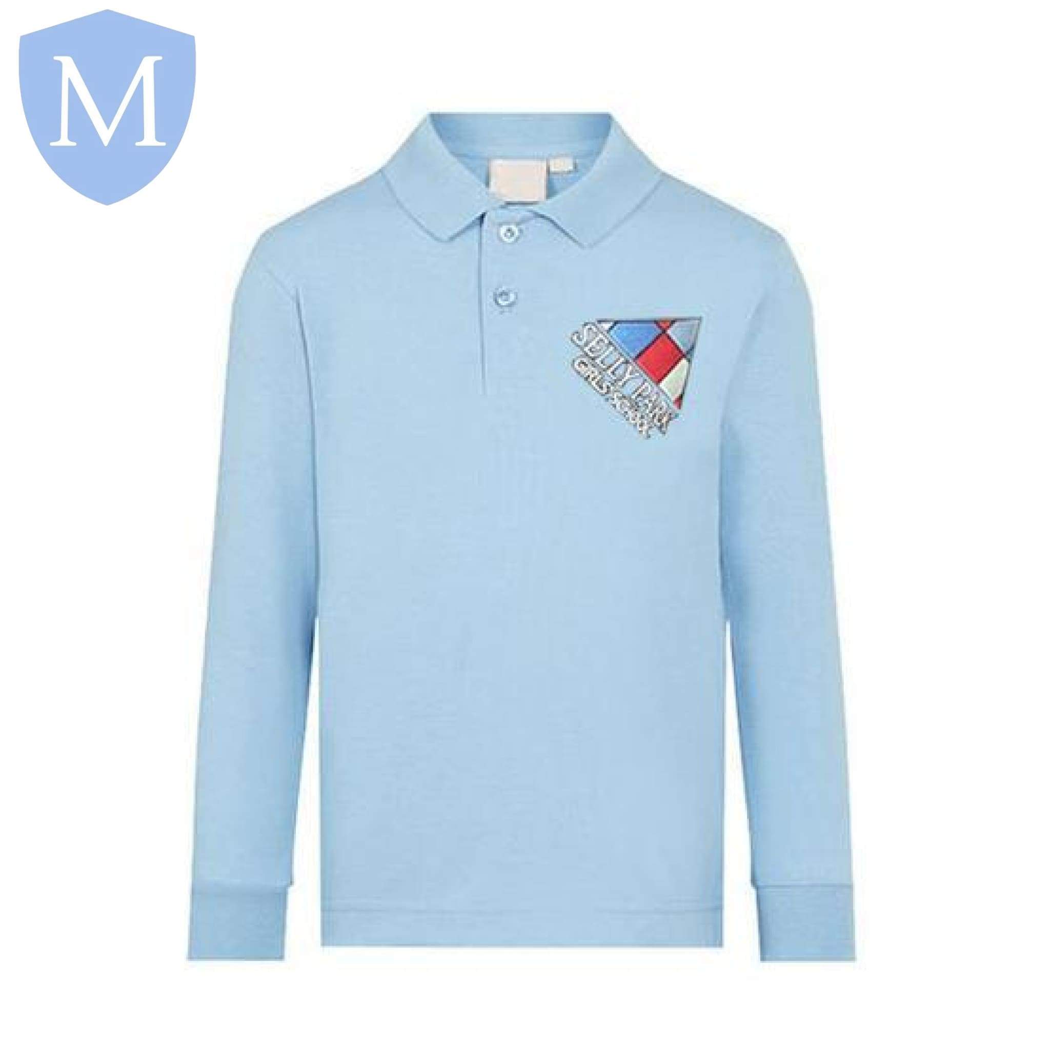 Selly Park Long Sleeved Polo Shirt 7-8 Years,11-12 Years,13 Years,2XL,9-10 Years,Large,Medium,Small,X-Large