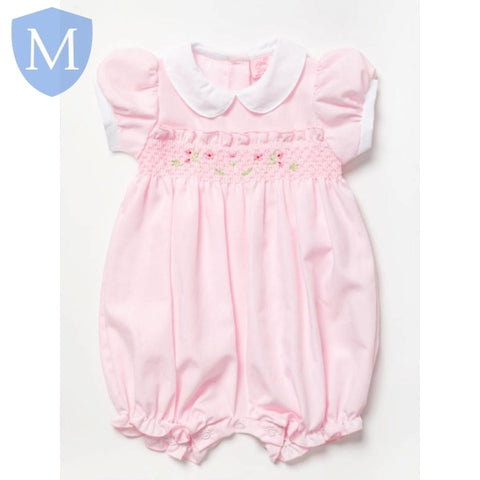 Smocked Romper - Flowers (A03215) (Baby Romper) Mansuri