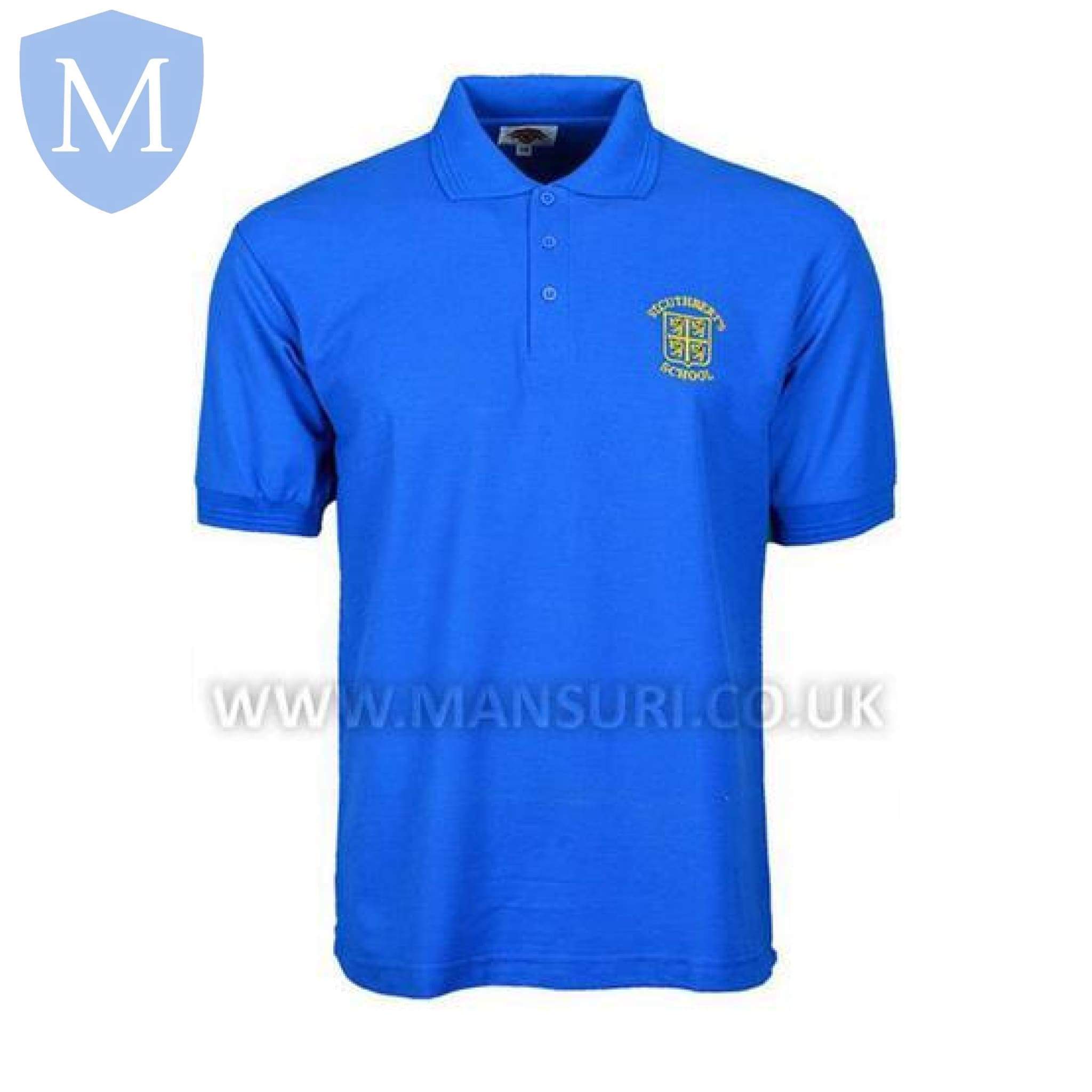 St Cuthberts Polo Shirts Size. 22 - 2 Years,36 Small,38 Medium,40 Large,42 X-Large,Size. 24 - 3-4 Years,Size. 26 - 5-6 Years,Size. 28 - 7-8 Years,Size. 30 - 9-10 Years,Size. 32 - 11-12 Years,Size. 34 - 12-13 Years