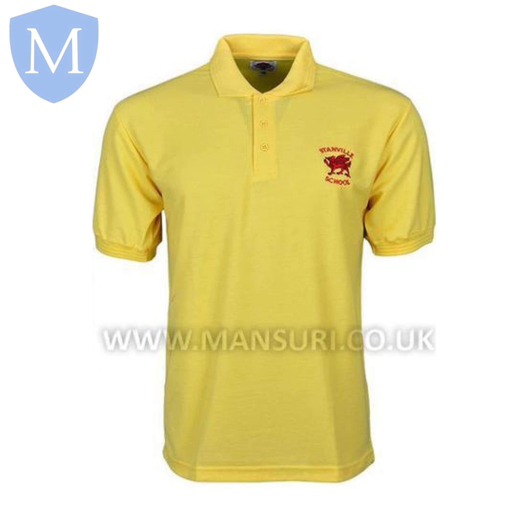 Stanville Primary Polo Shirts Size 18,Size 22 - 2 Years,Size 24 - 3-4 Years,Size 26 - 5-6 Years,Size 28 - 7-8 Years,Size 30 - 9-10 Years,Size 32 - 11-12Years,Size 34 - 12-13 Years,Size 36 Small,Size 38 Medium,Size 40 Large,Size 42 X-Large