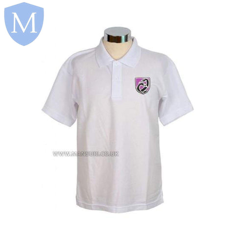 Swanshurst Girls P.E Polo Shirt Chest 30 (11 Years),Chest 32 (12 Years),Chest 34 (13 Years),Chest 36 (14 Years),Chest 38 (15/16 Years),Chest 40,Chest 42,Chest 44,Chest 46