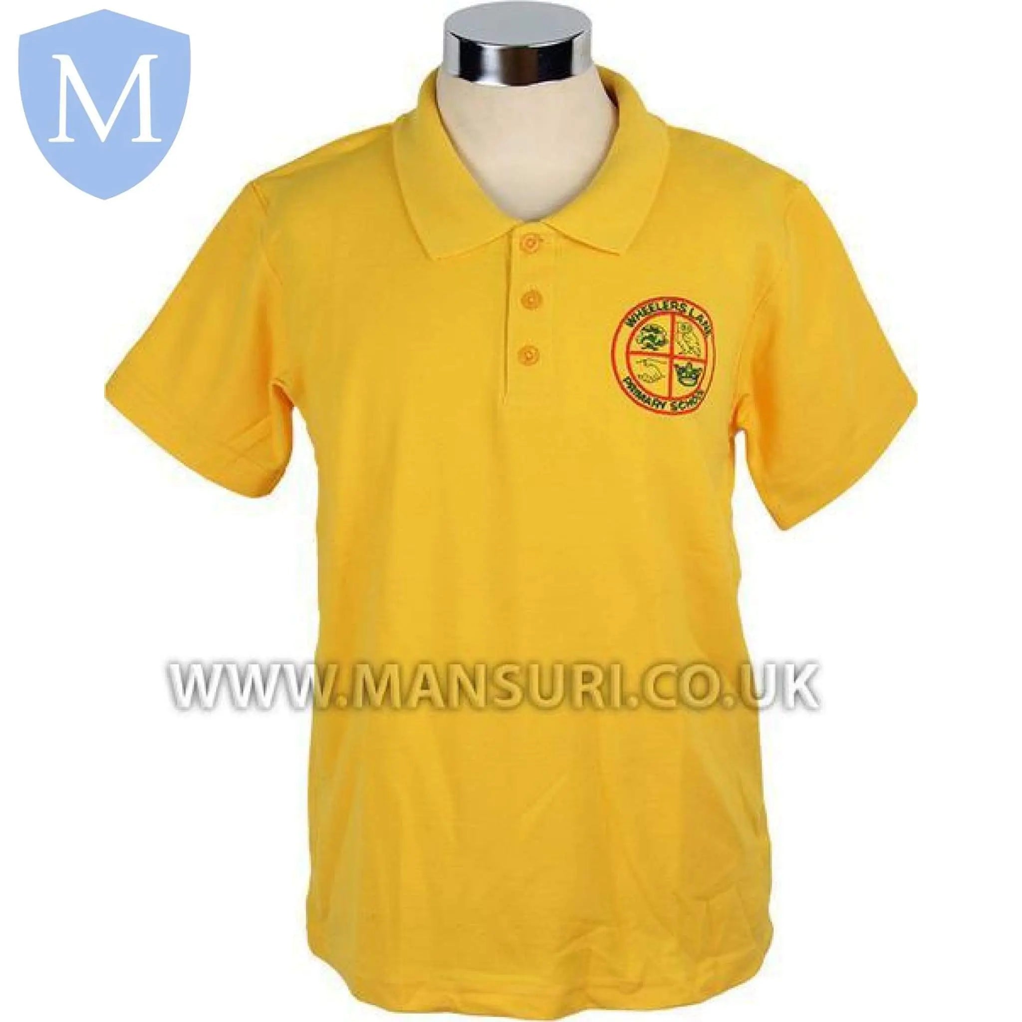 Wheelers Lane Polo Shirt Size 22 - 2 Years,Size 24 - 3-4 Years,Size 26 - 5-6 Years,Size 28 - 7-8 Years,Size 30 - 9-10 Years,Size 32 - 11-12 Years,Size 34 - 12-13 Years,Size 36,Size 38